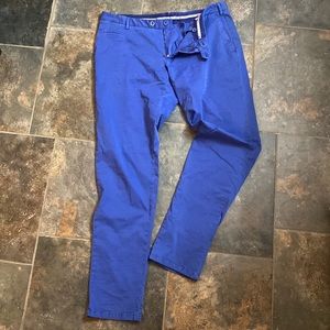 Isaia Made in Italy blue pants